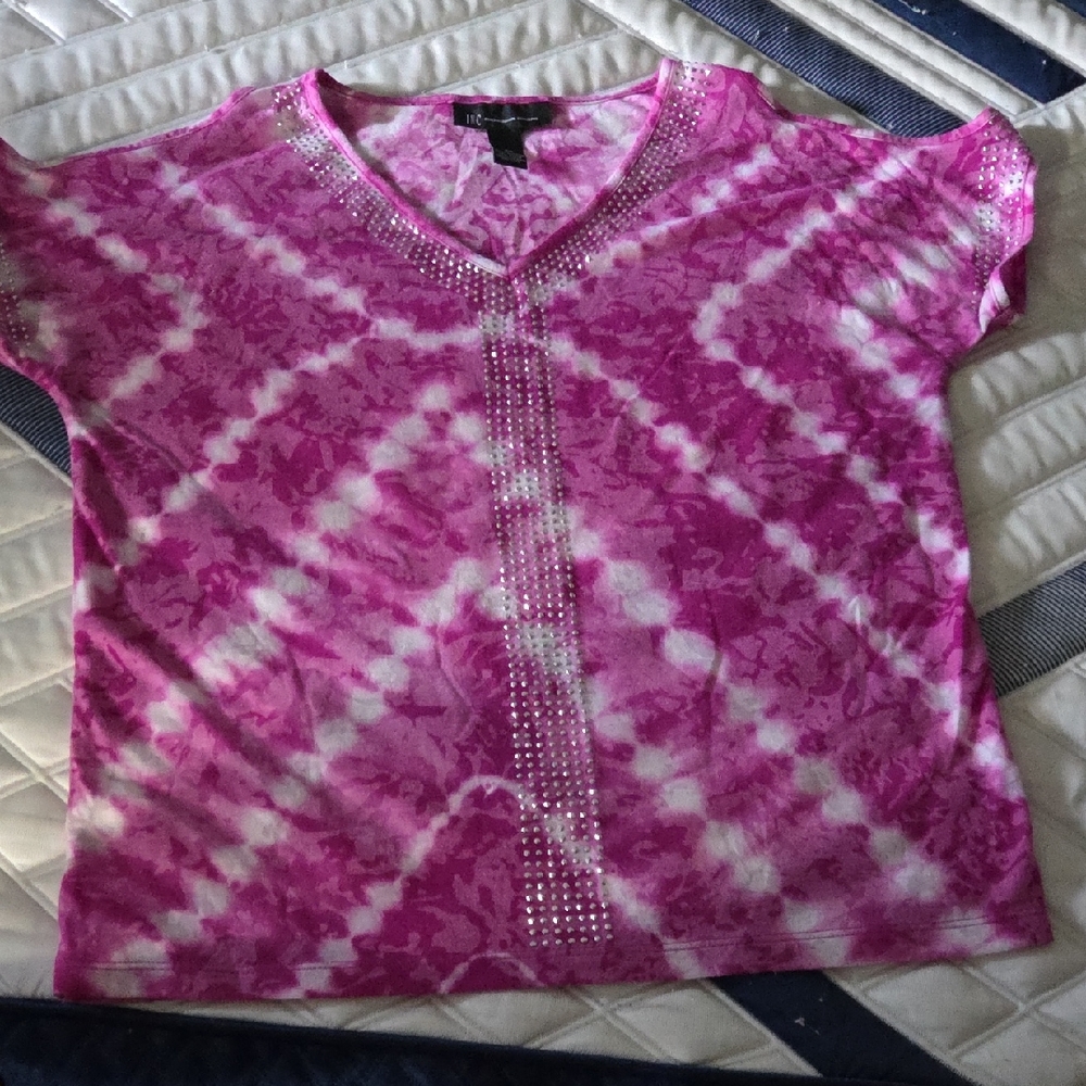 Pink Tie-Dye Shirt